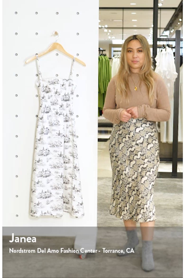 Faust A-Line Linen Dress video