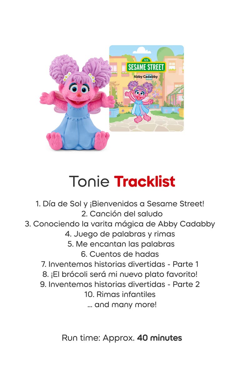 tonies Spanish Sesame Street 3-Pack Tonie Audio Character Bundle, Alternate, color, 