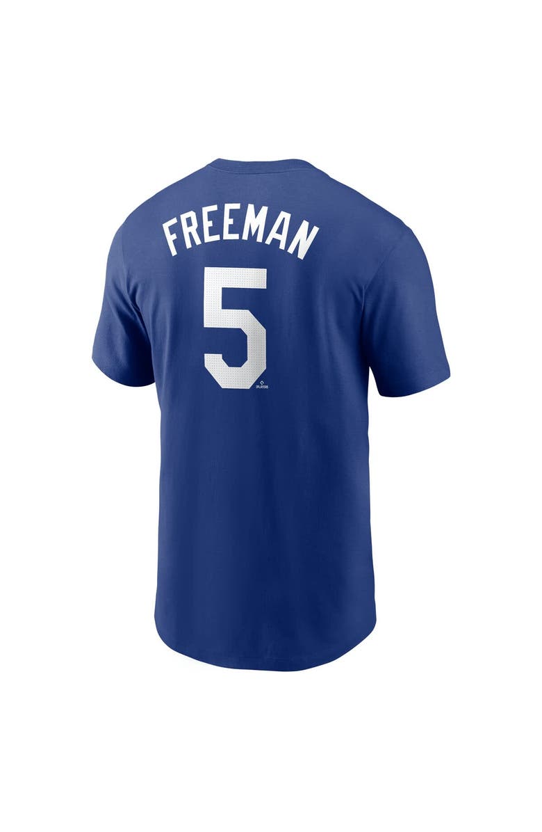 Nike Men's Nike Freddie Freeman Royal Los Angeles Dodgers 2025 MLB World Tour: Tokyo Series Name & Number T-Shirt, Alternate, color,