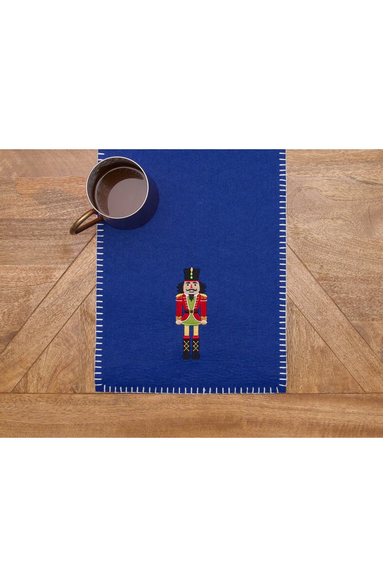 C&F Home Nutcracker Felt Table Runner 12" x 47.25", Alternate, color,