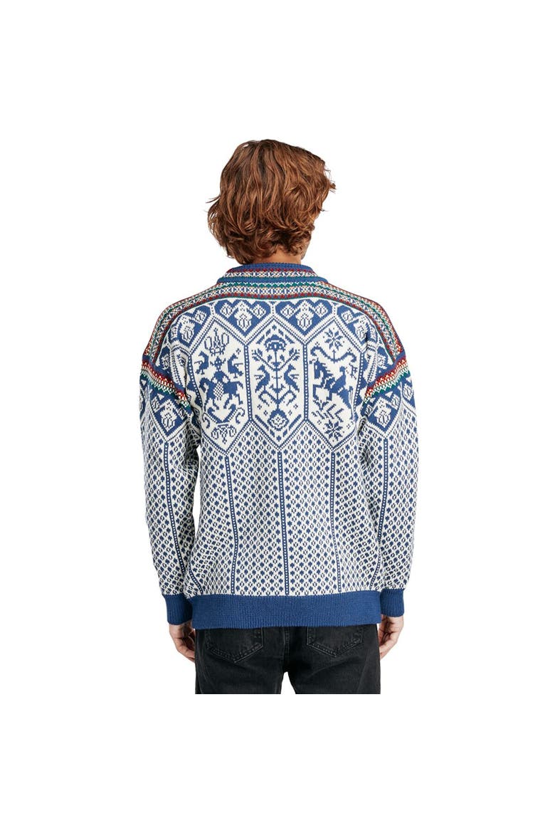 1994 Sweater - Men's, Alternate, color, Indigo/Mustard/Bottle Green