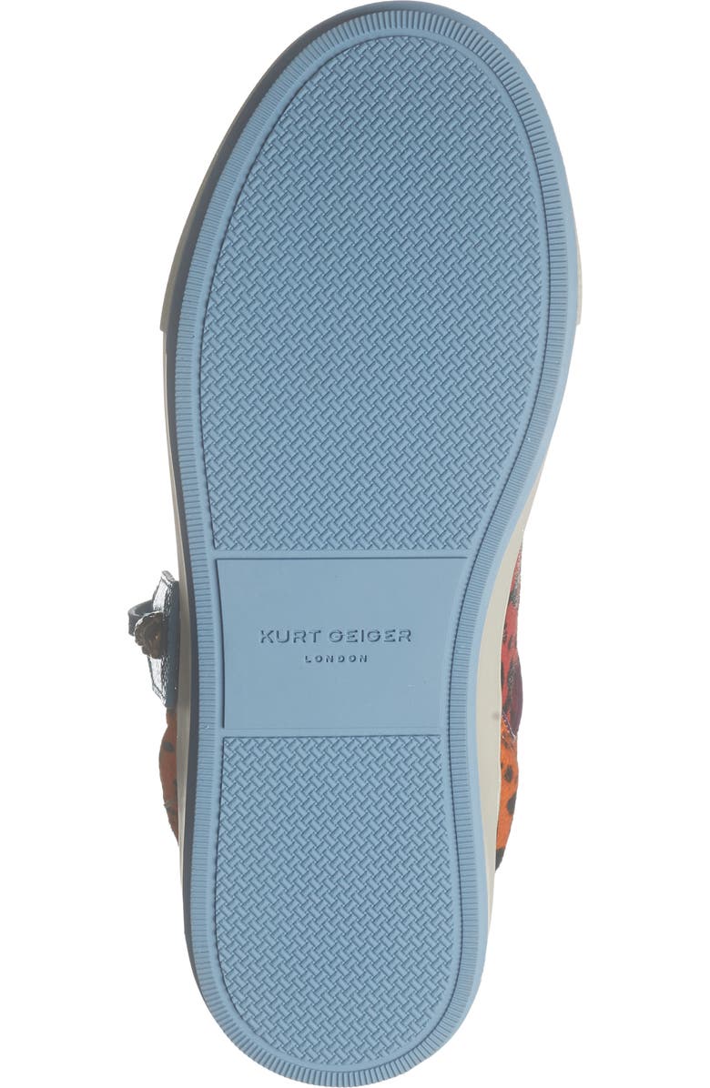 KG Kurt Geiger Southbank Tag Genuine Calf Hair Sneaker, Alternate, color, Blue/ Dark C