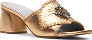Frances Valentine Isa Faux Leather Slide Sandal