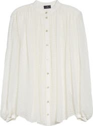 Etro Pleated Silk Blend Shirt