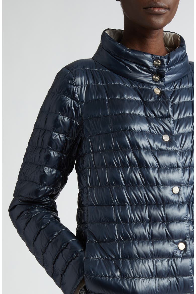 Reversible Ultralight Down Jacket, Alternate, color, NAVY TO GREY