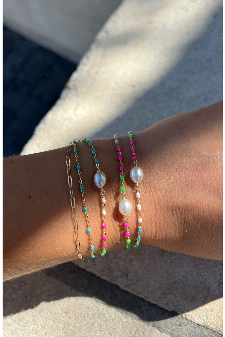 Iris Pearl Bracelet, Alternate, color, 14K Gold Filled
