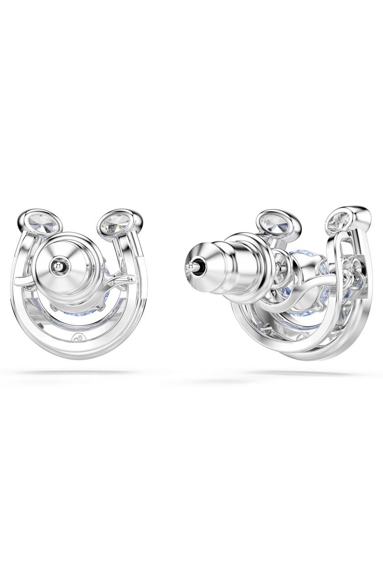 Swarovski Symbolica Stud Earrings, Alternate, color, Blue