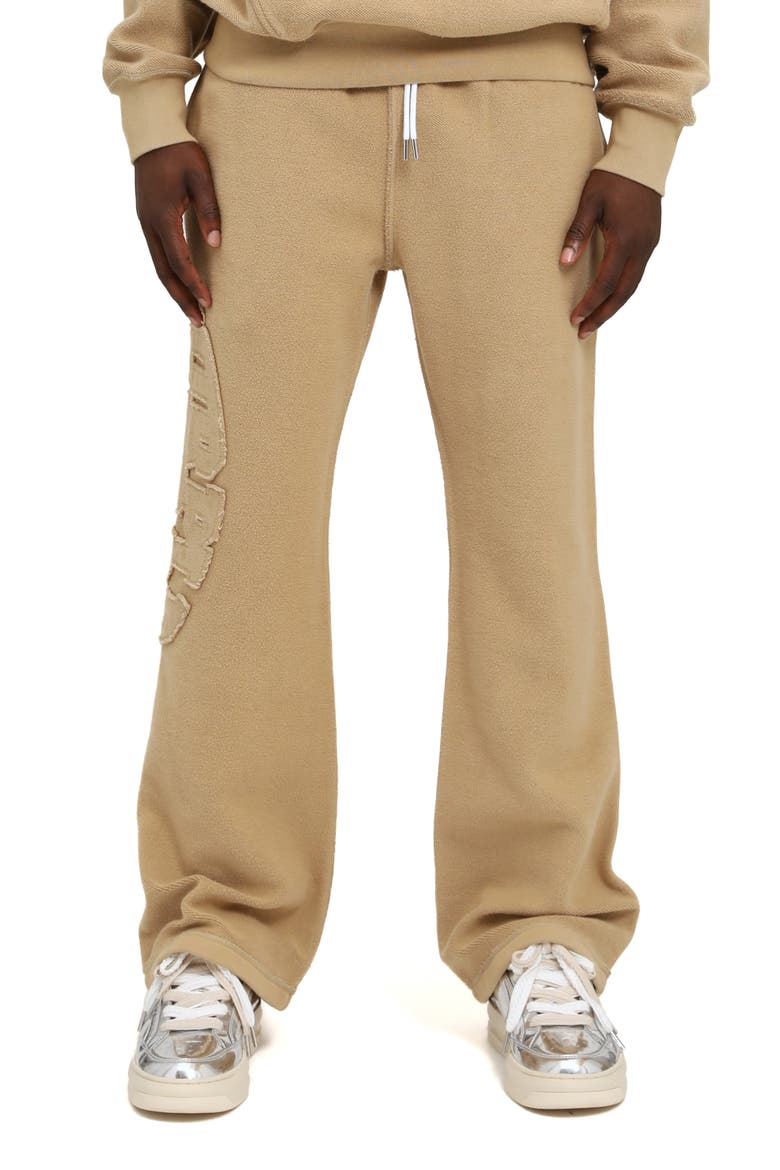 Heavyweight Fleece Inside Out Pants, Main, color, TAN