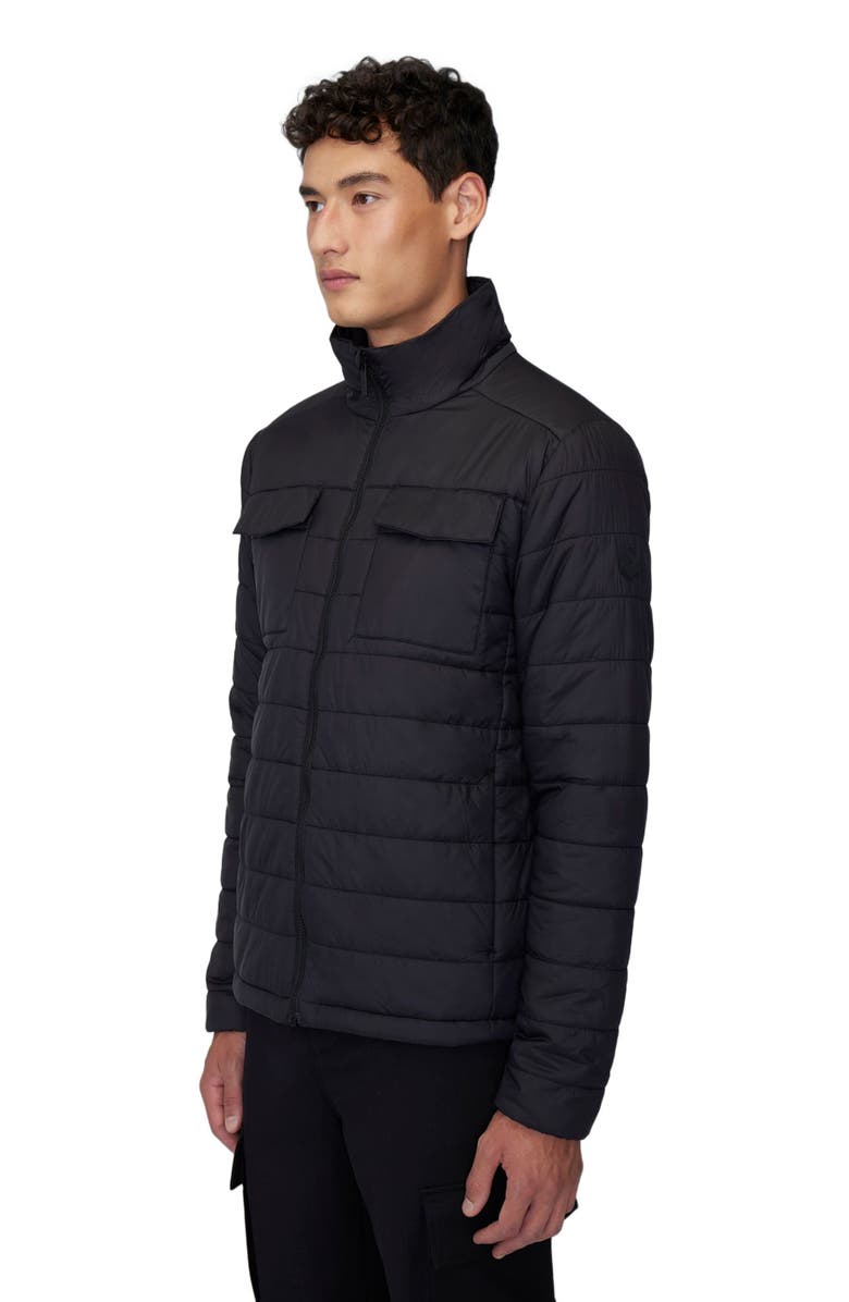 Quartz Co. NEAL | Lightweight Insulated Shirt Jacket, Alternate, color, Black