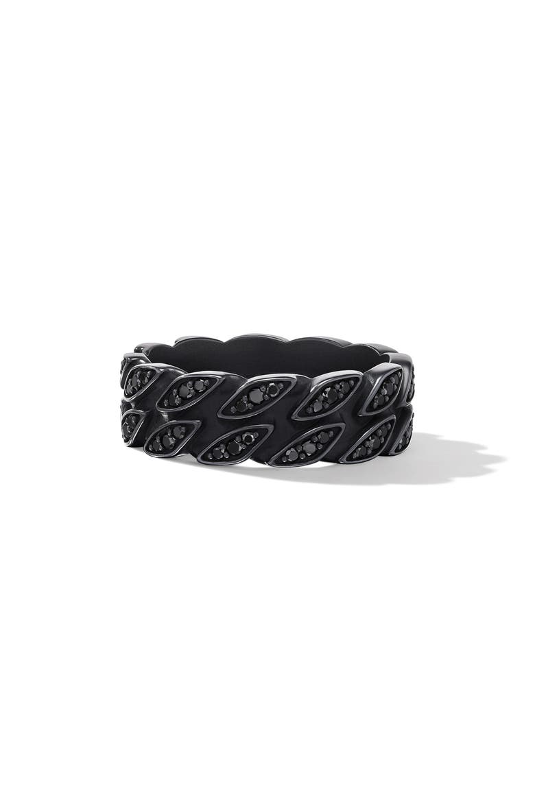 Black Diamond Curb Chain Ring, Alternate, color, TITANIUM