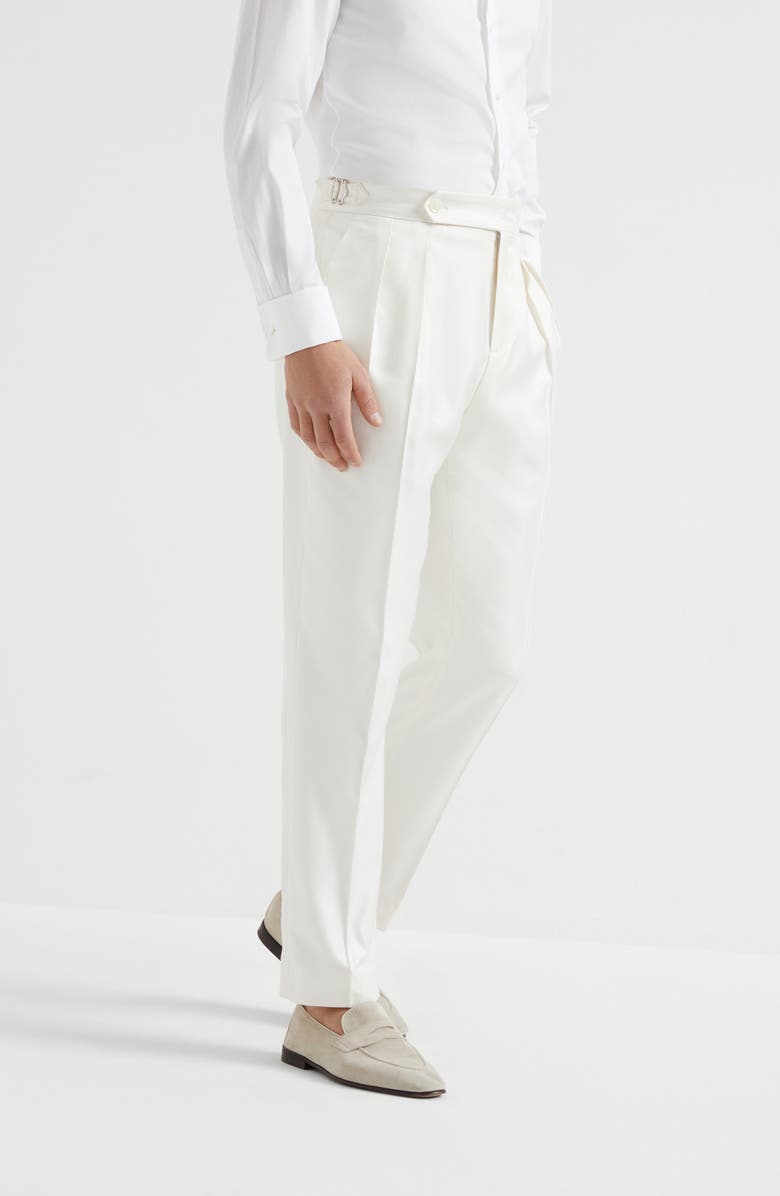Brunello Cucinelli Tuxedo trousers, Alternate, color,