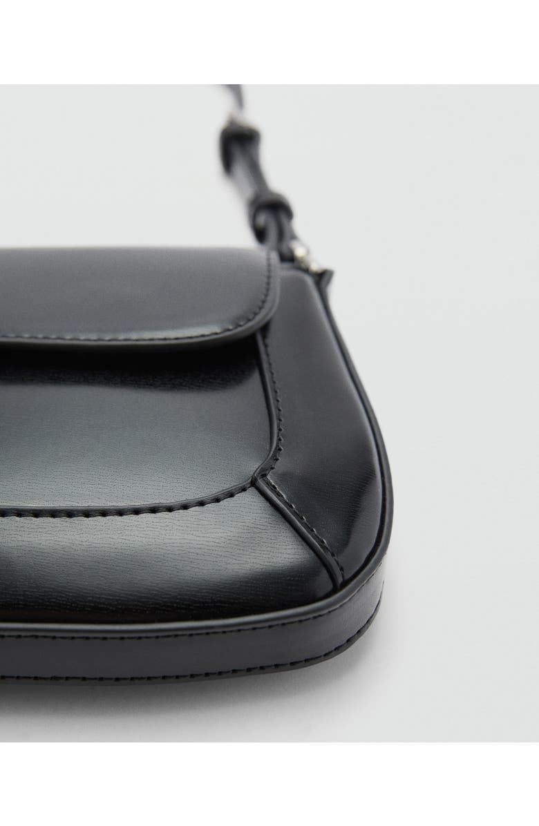 MANGO Faux Leather Shoulder Bag, Alternate, color,