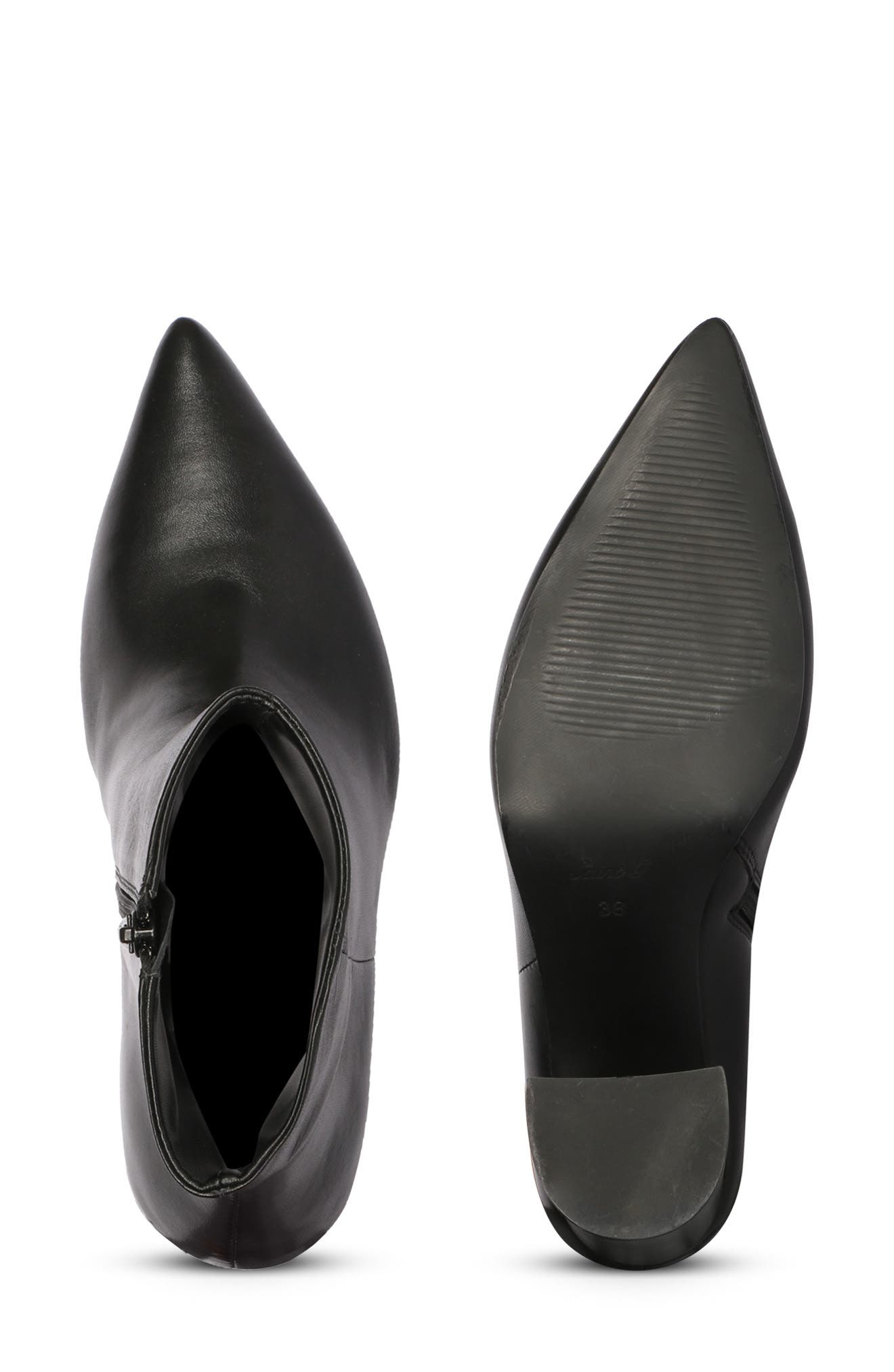 SAINT G Hana Pointed Toe Bootie, Alternate, color, 