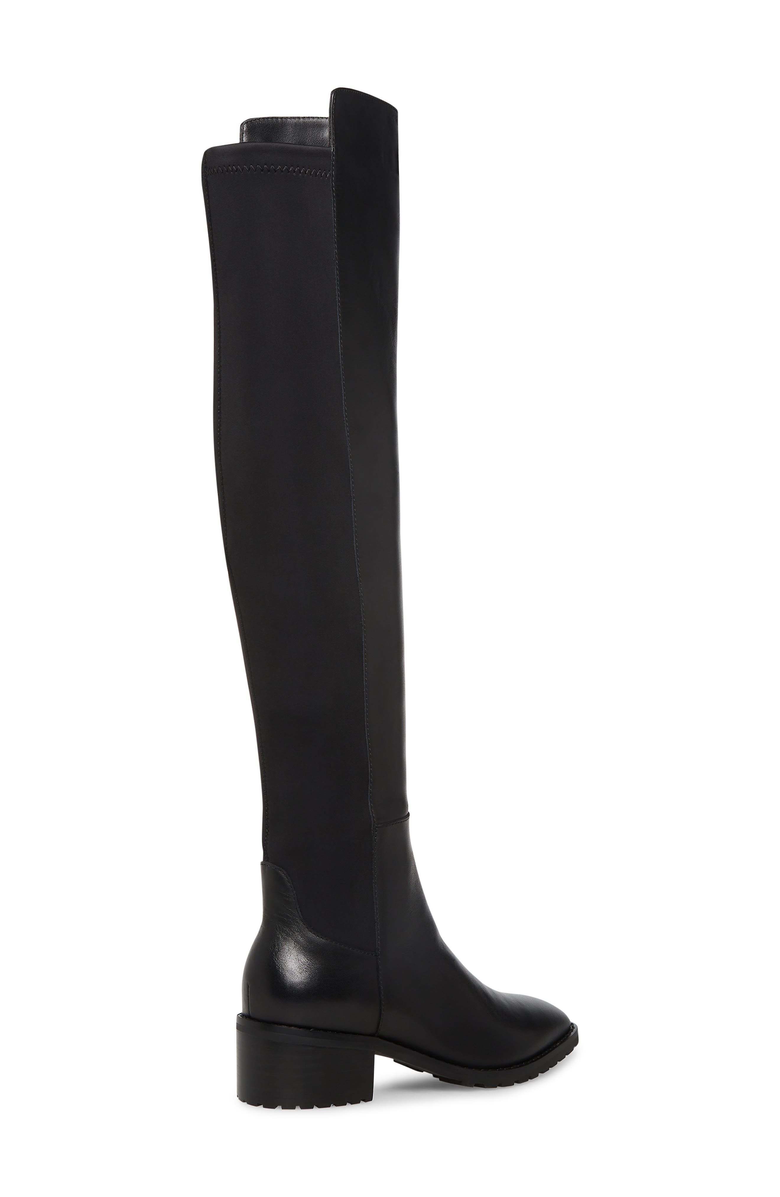 Blondo Sierra Waterproof Over the Knee Boot, Alternate, color, Black Leat