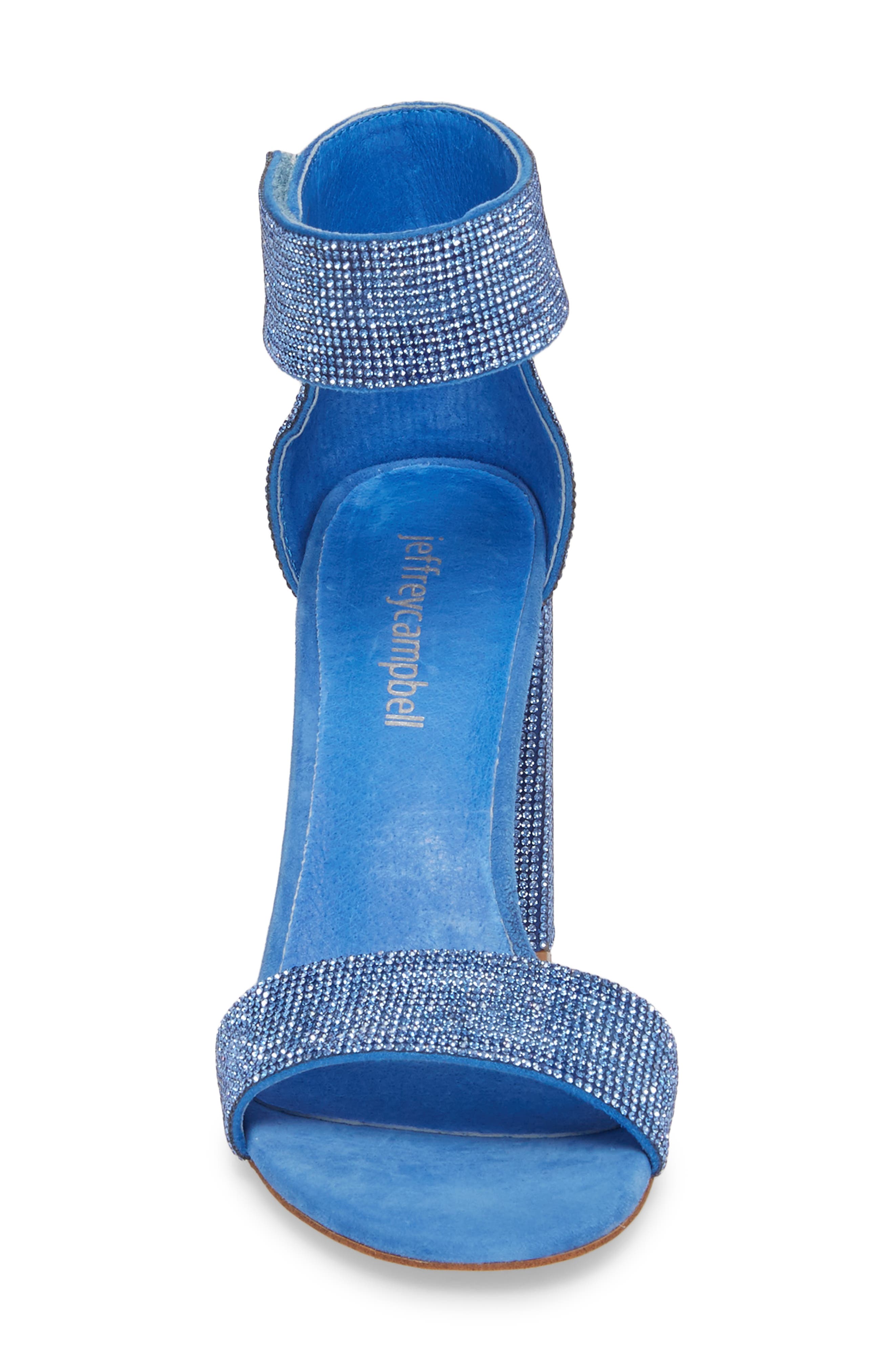 Lindsay Sandal, Alternate, color, BLUE COMBO LEATHER