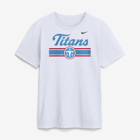 Men's Nike White Tennessee Titans Pass Rusher T-Shirt
