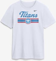 Nike Men's Nike White Tennessee Titans Pass Rusher T-Shirt