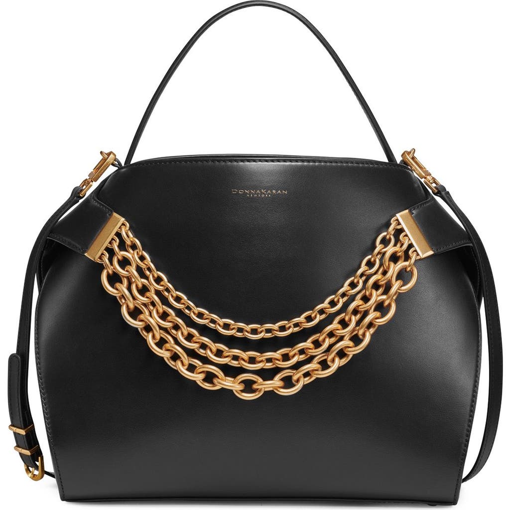Donna Karan New York Plandome Satchel In Black