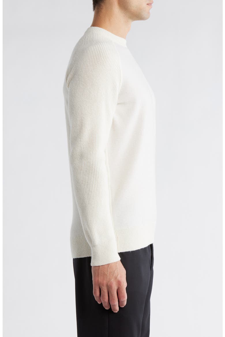 Hero Wool Crewneck Sweater, Alternate, color, OPEN WHITE
