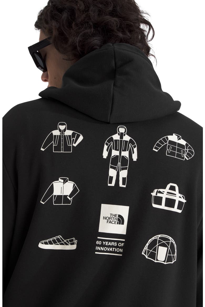 Mountain Mirage Cotton Blend Hoodie, Alternate, color, TNF BLACK