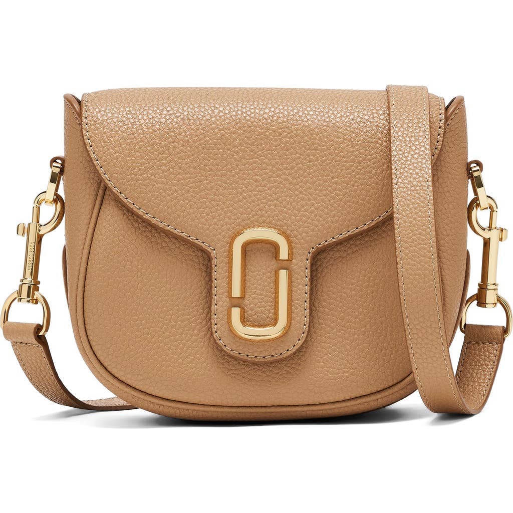 Marc Jacobs The J Marc Pebble Saddle Bag In Brown