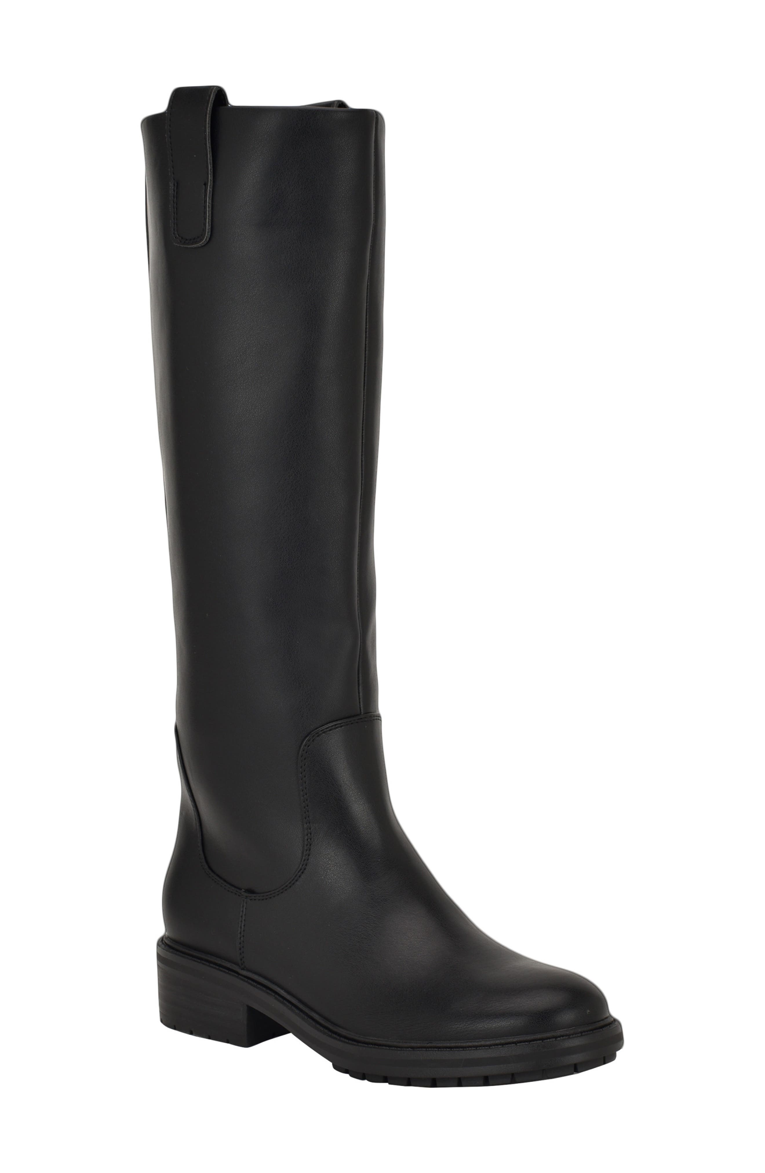 Calvin Klein Pauline Knee High Boot, Main, color, Black