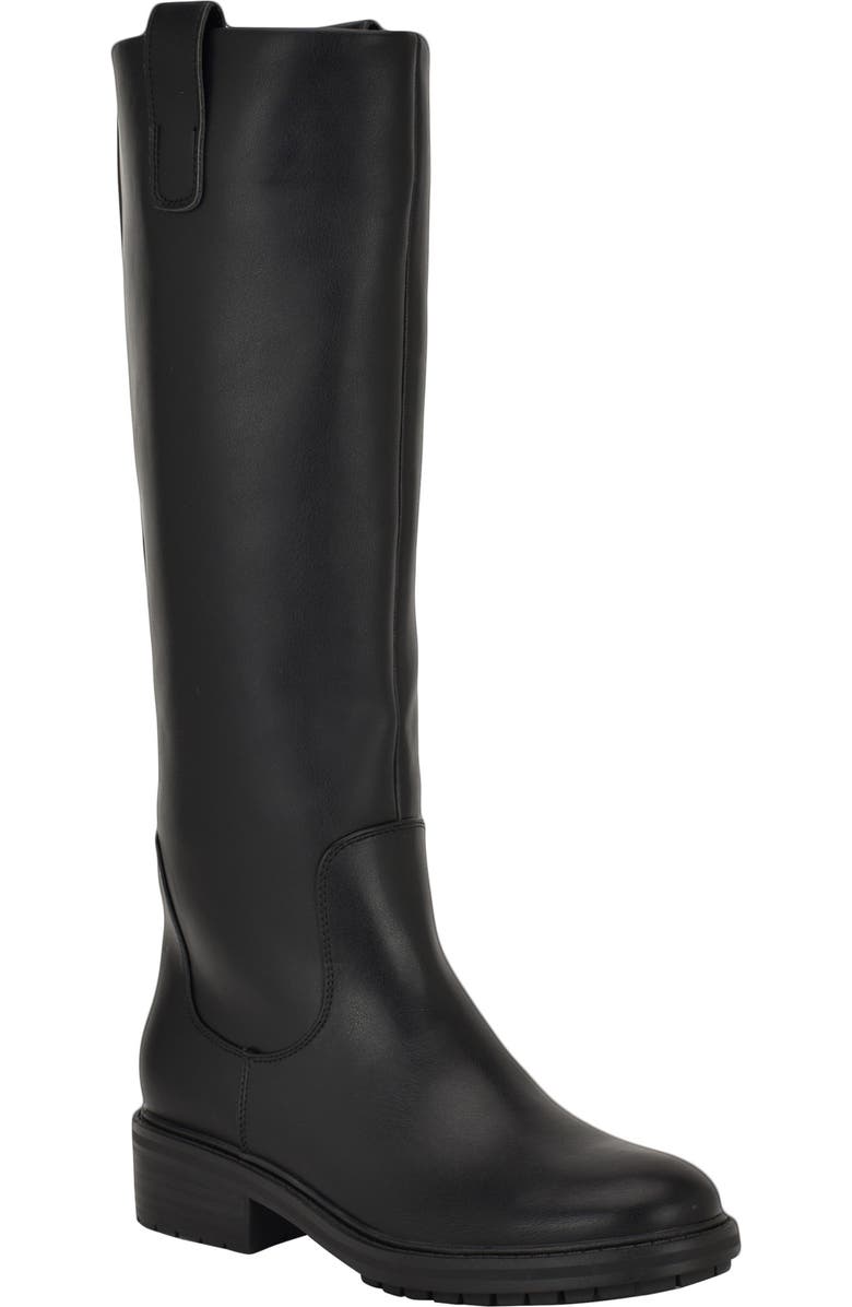 Calvin Klein Pauline Knee High Boot, Main, color, Black