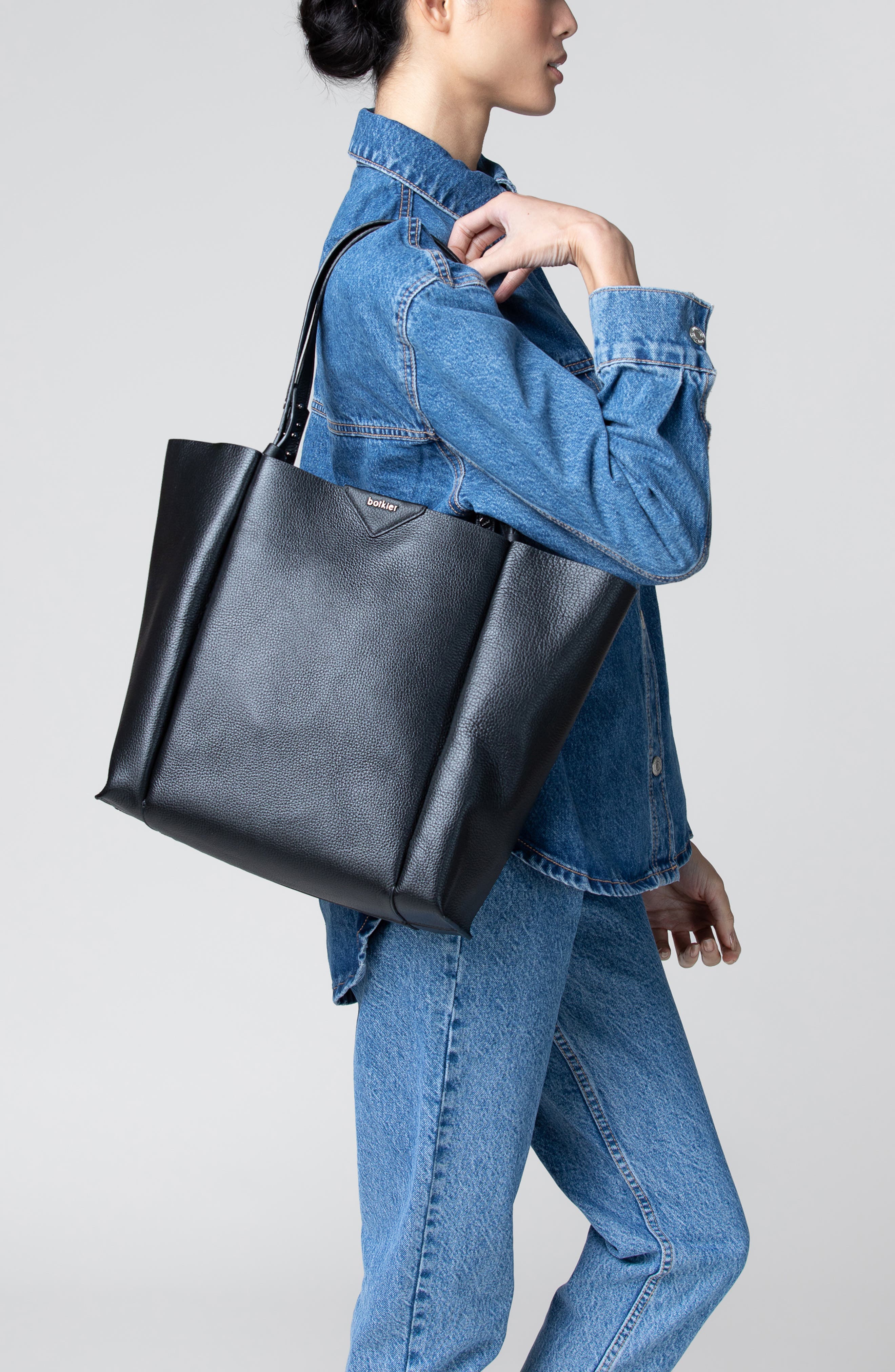 Botkier Allen Pebbled Leather Tote, Alternate, color, 