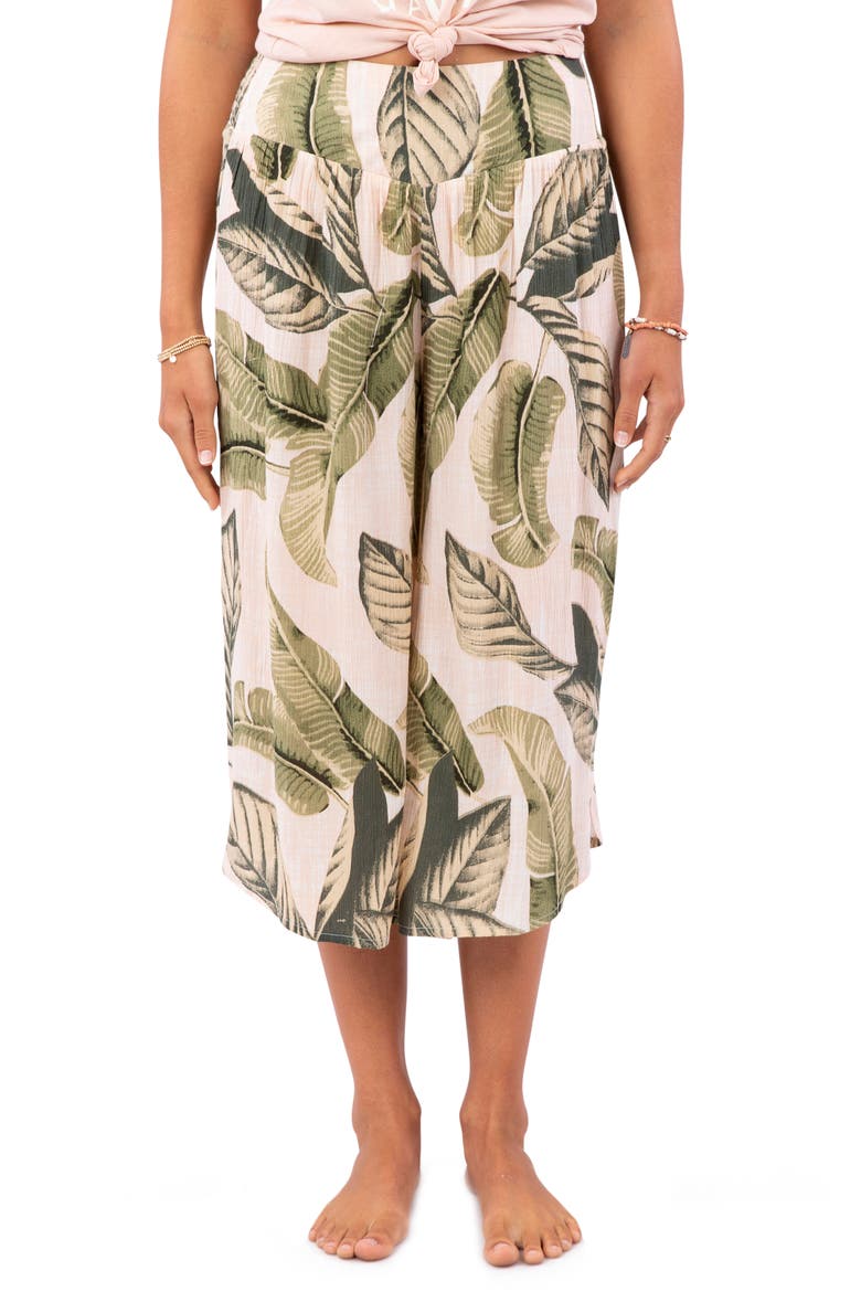 Coco Beach Crop Pants, Main, color, BLUSH