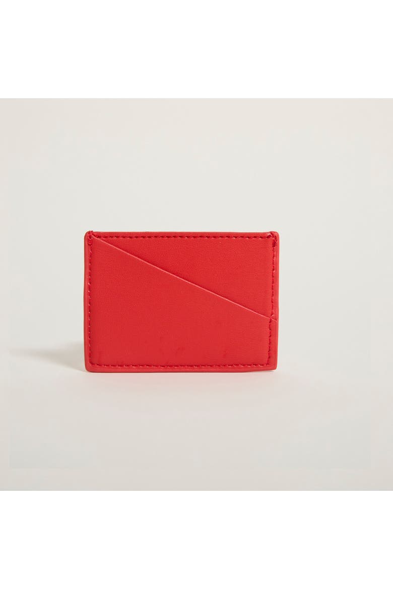 Gala Puzzle Cardholder, Alternate, color, Poppy Red