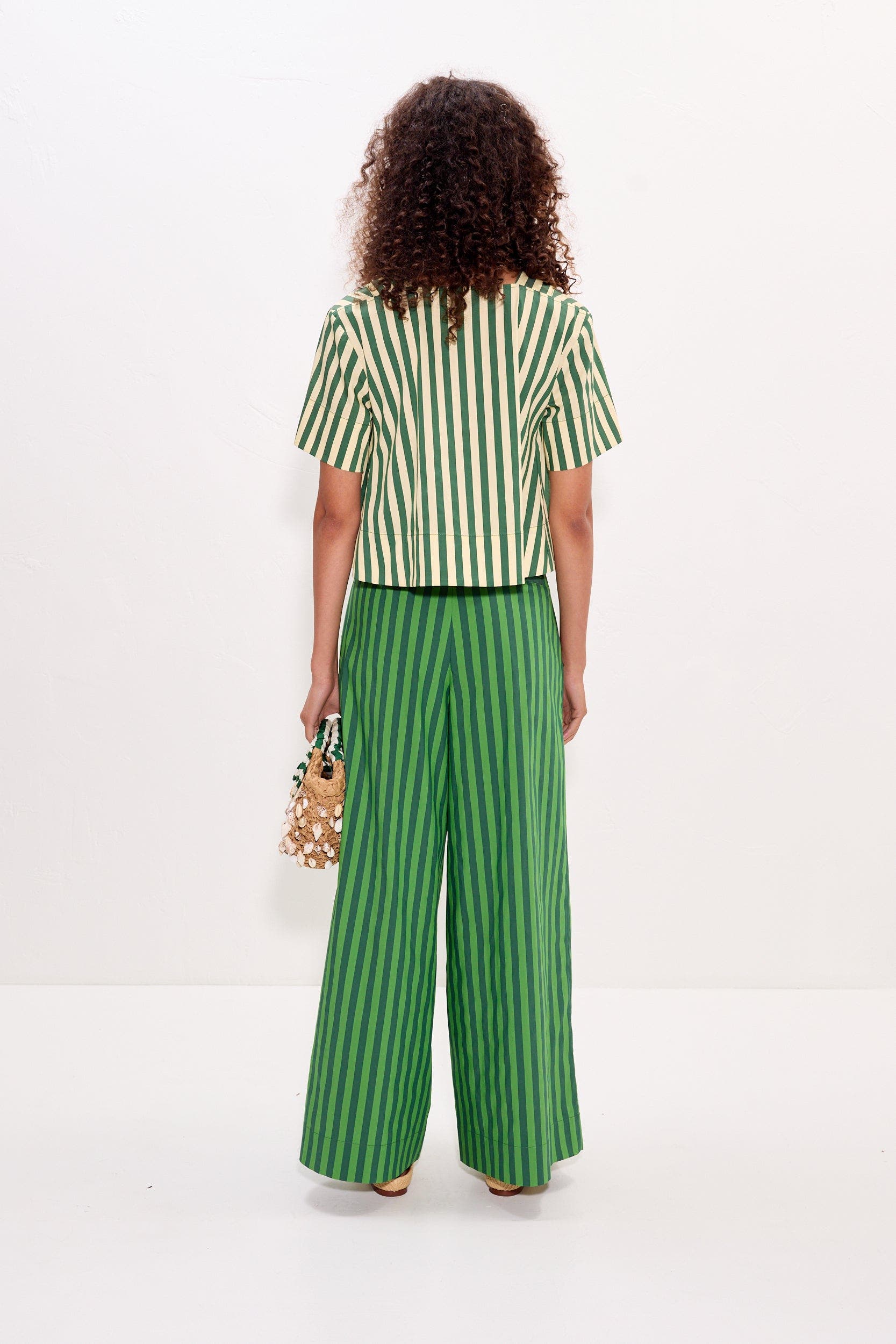 Front Pleat Poplin Pant - image 2