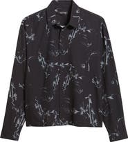 SANTO STUDIO Hunter Lawrence Edition - Flower Pattern Button-Up Shirt