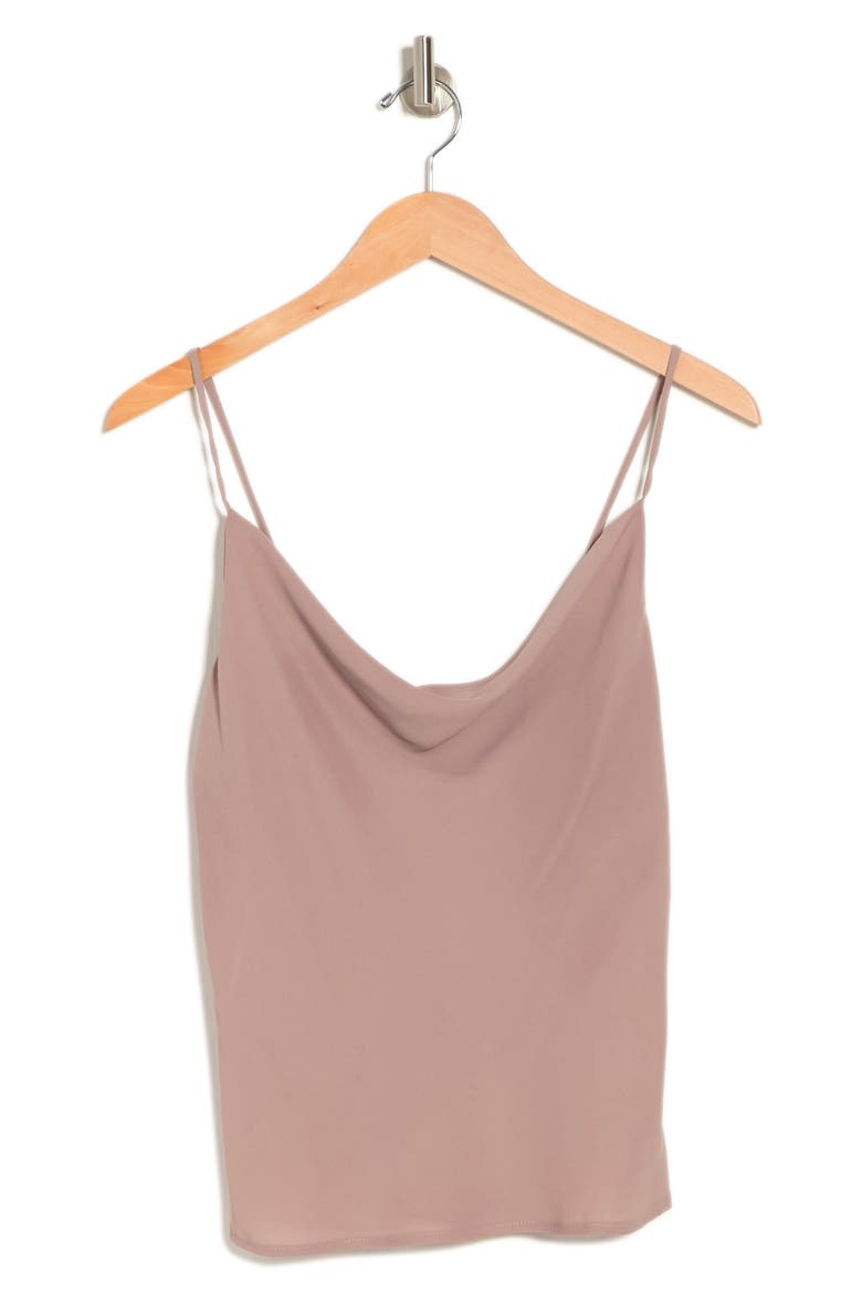 Cowl Neck Sleeveless Tank, Alternate, color, TAUPE