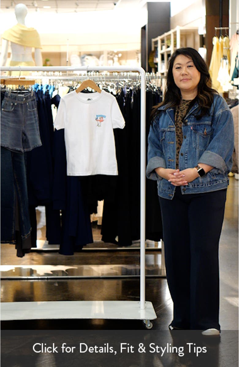 Kids' Flamringo Cotton Graphic T-Shirt, sales video thumbnail