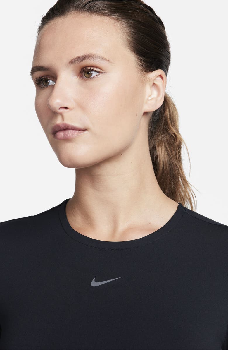 Nike Pro Dri-FIT Long Sleeve Crop Top, Alternate, color,