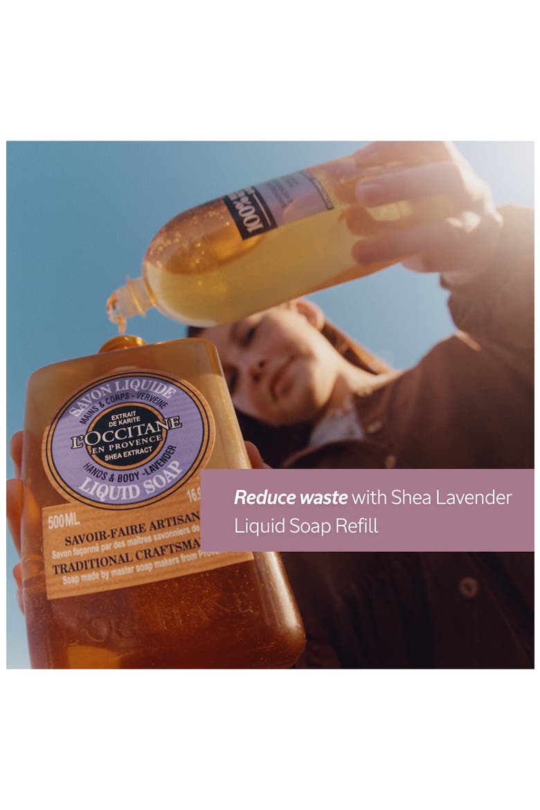 Shea Lavender Liquid Soap Refill Set, Alternate, color, NO COLOR