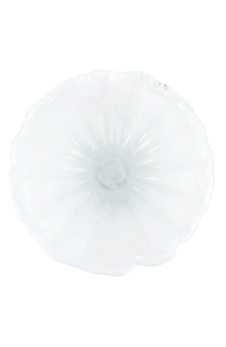 VIETRI Onda White Glass Small Bowl, Alternate, color, White