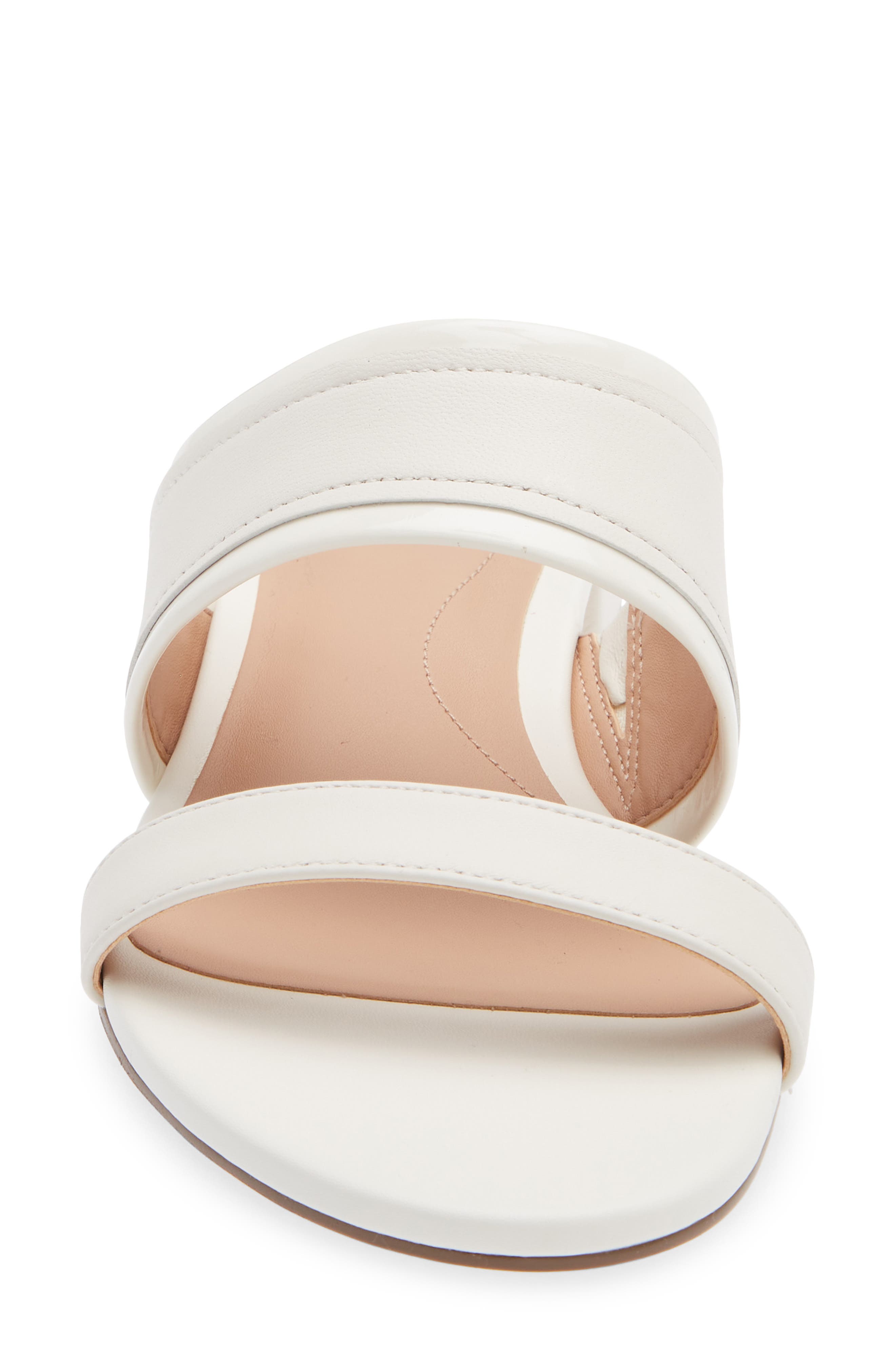 Fionna Wave Double Band Slide Sandals, Alternate, color, CH POWDER LEATHER