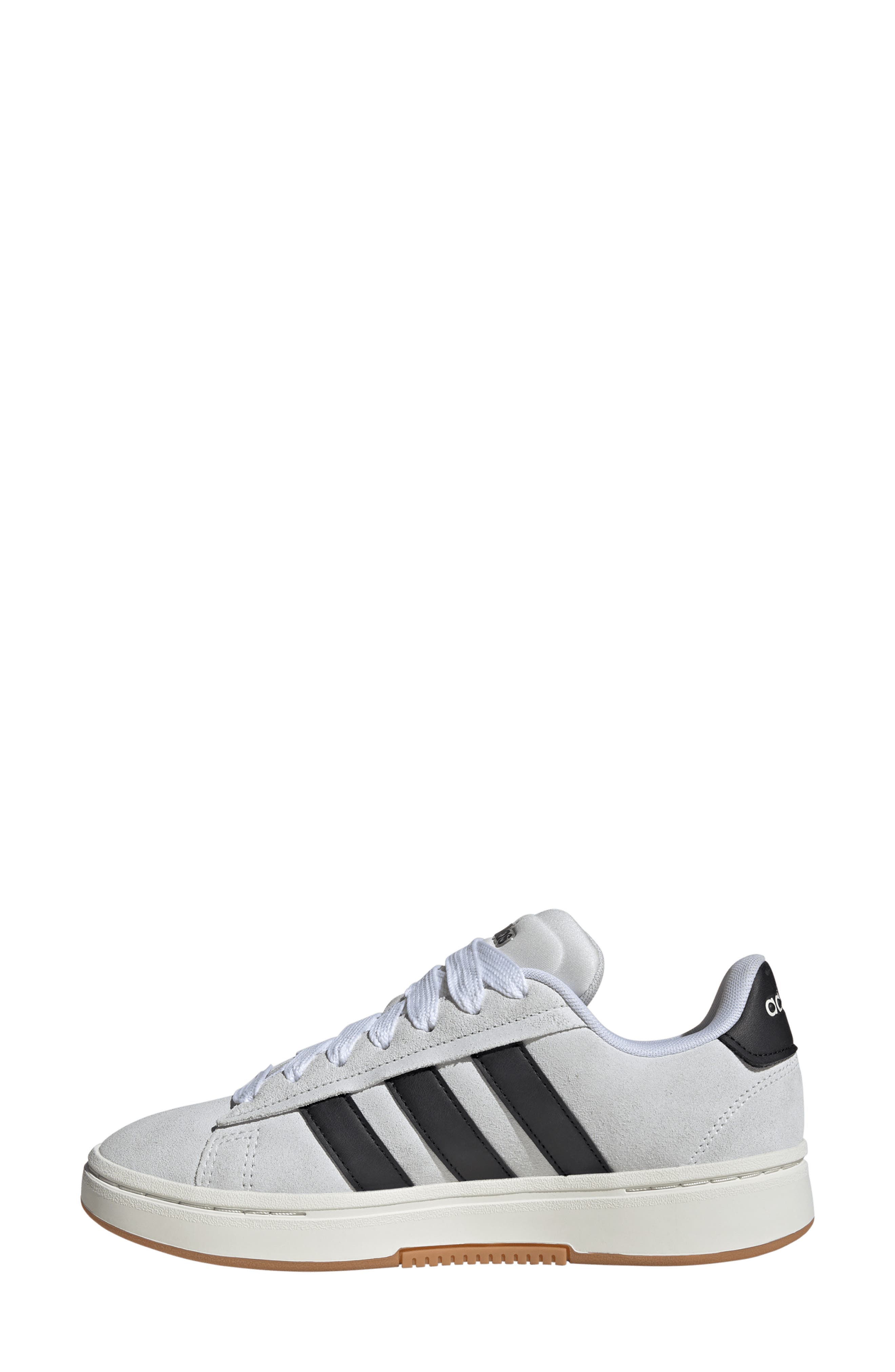 adidas Grand Court Alpha Platform Sneaker, Alternate, color, White/ Black/ Off White