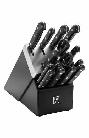 HENCKELS CUTLERY Solution 16-Piece Self Sharpening Knife Block Set