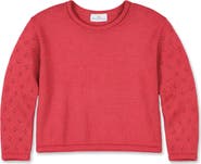 Florence Eiseman Sweater with Textured Sleeves