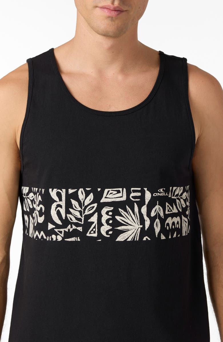 O'Neill Papercut Graphic Tank, Alternate, color, 