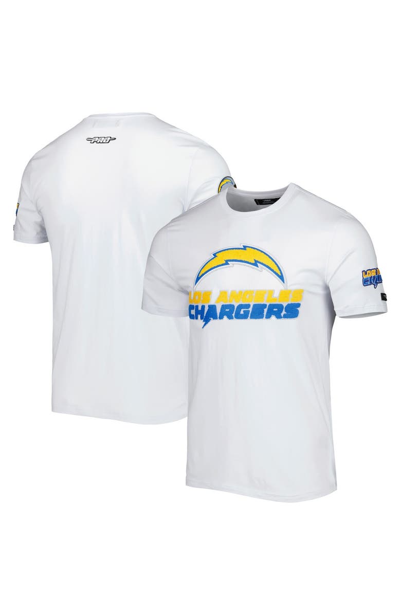 PRO STANDARD Men's Pro Standard White Los Angeles Chargers Mash Up T-Shirt, Main, color, White