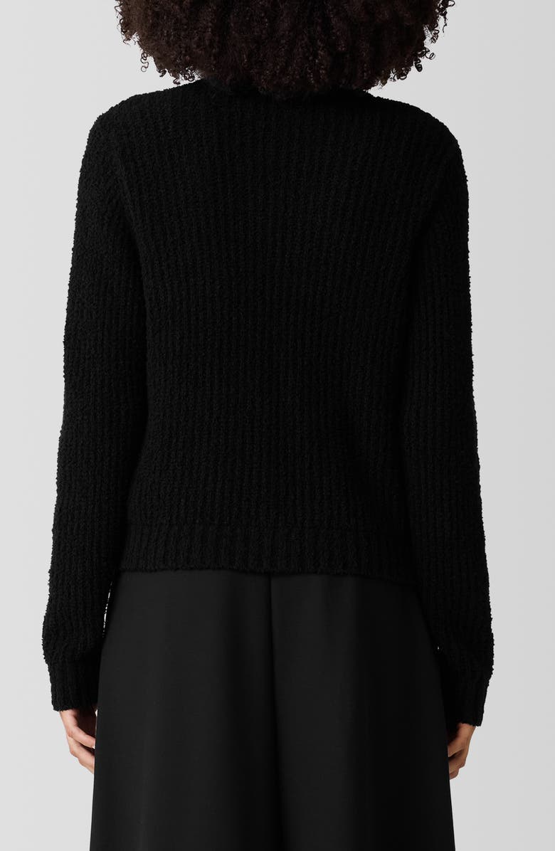 Eileen Fisher V-Neck Organic Cotton Blend Cardigan, Alternate, color,