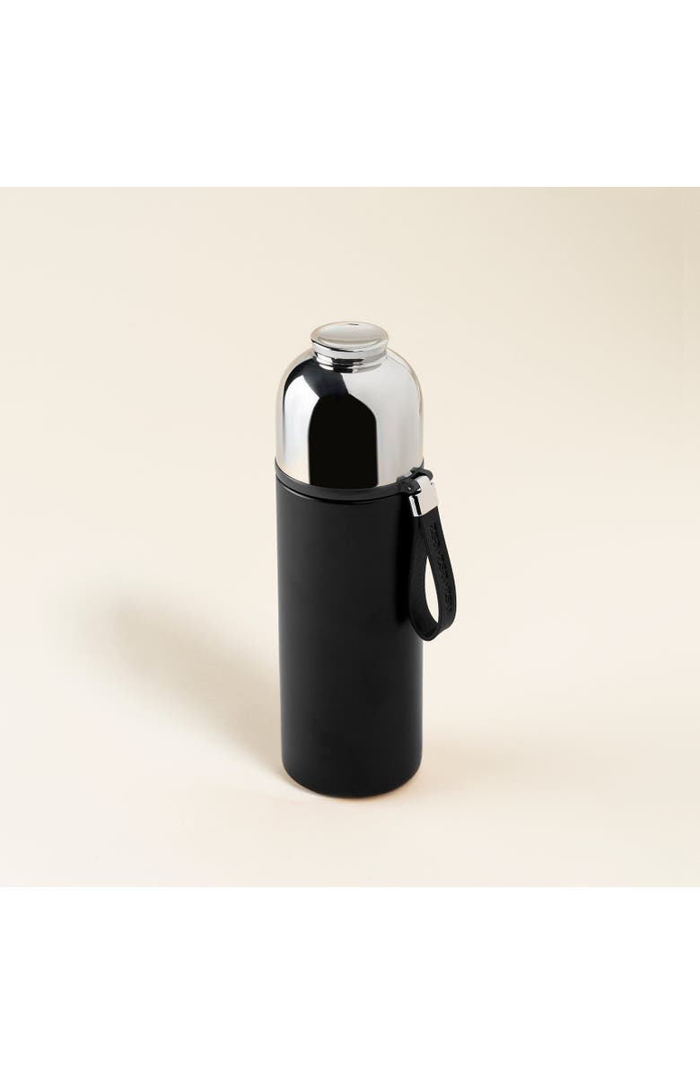 Zsa Zsa Zsu Panyu Thermos Stainless Steel With Strainer 14 Oz., Main, color, Black