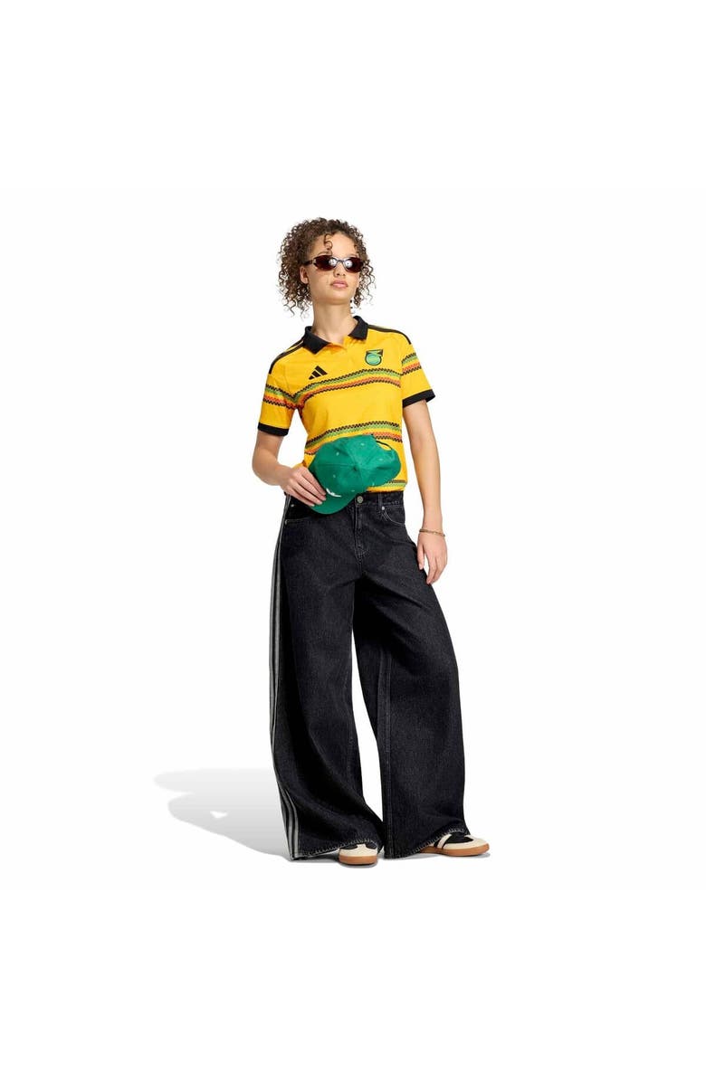 adidas Women's adidas Yellow Jamaica National Team 2026 Home Replica Jersey, Alternate, color, Yellow