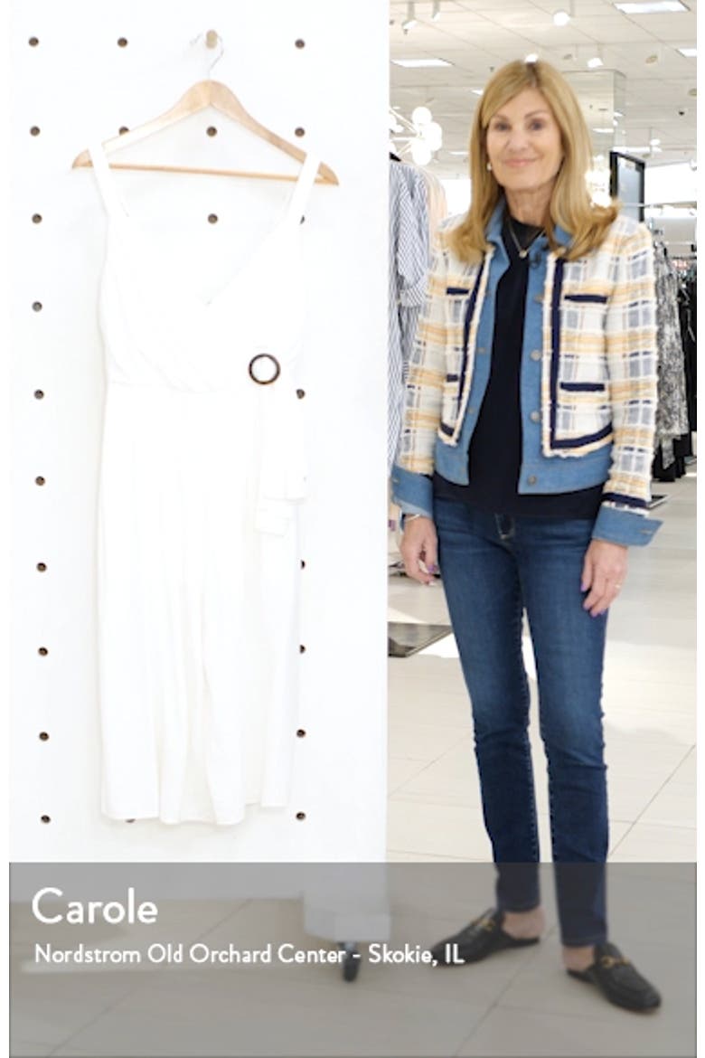 Buckle Detail Crop Jumpsuit video