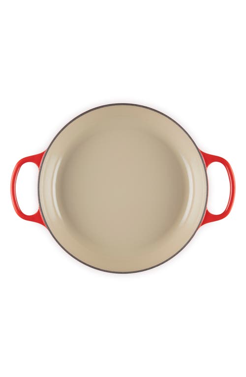 Le Creuset Enameled Cast Iron Signature Round 2.25-qt. Braiser With Glass Lid In Cerise