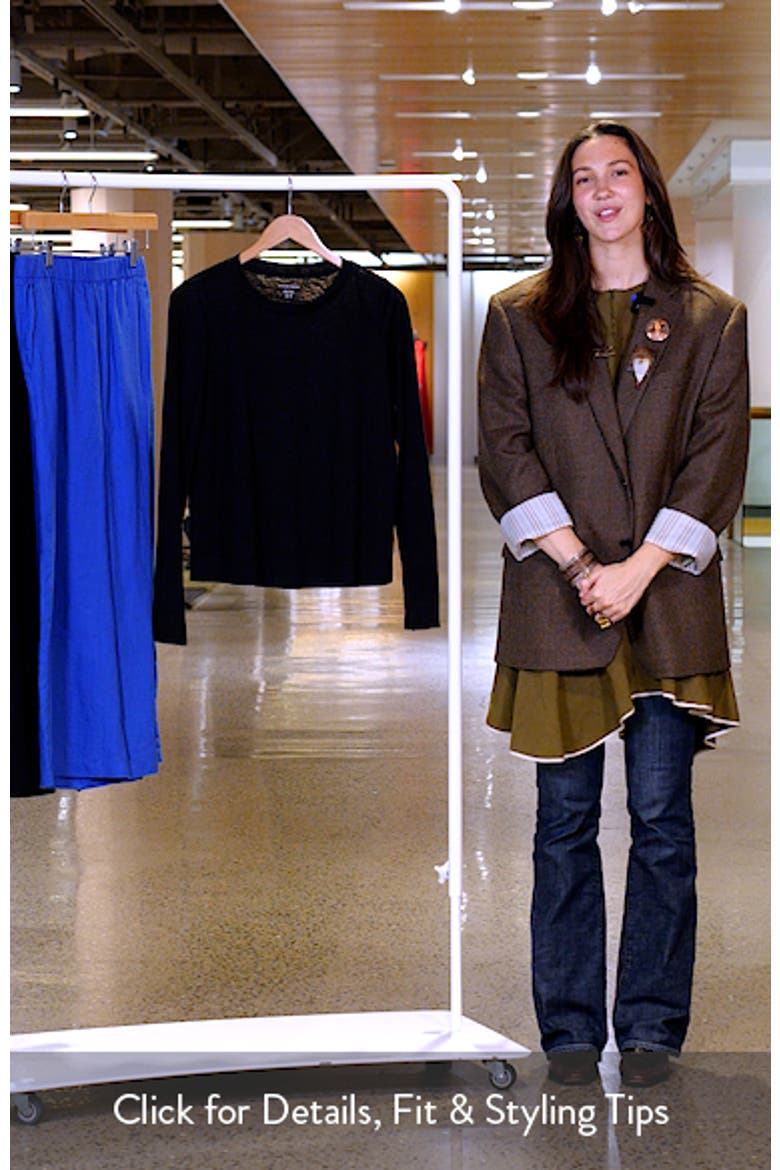 Long Sleeve Organic Linen T-Shirt video