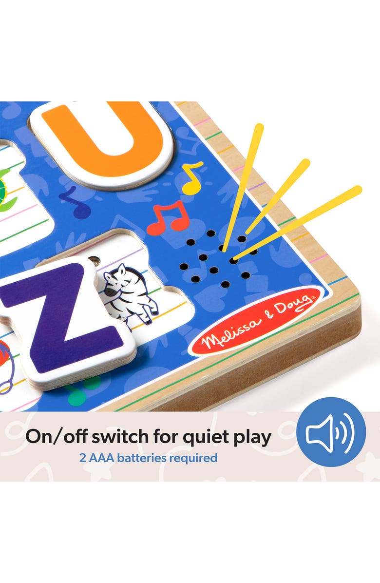 Melissa & Doug x Ms. Rachel Alphabet Phonics Sound Puzzle, Alternate, color,